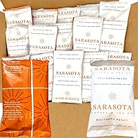 Sarasota Coffee Packets, Pre Ground Coffee Packs, Signature Medium Roast, Dark Roasts, & Flavors, Bulk Single Pot Bags for Drip Coffee Makers, (2 oz Bags, Pack of 36) (2 Ounce, 36 Count, Southern Pecan)