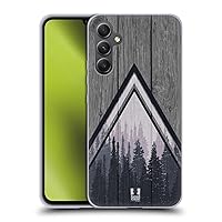 Head Case Designs Pine Trees Nature Wood Prints Soft Gel Case Compatible with Samsung Galaxy A34 5G