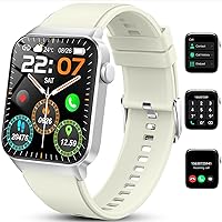 Smartwatch Men Women with Phone Function 1.85 Inch Full Touch Smart Watch Fitness Watch with 113 Sports Modes, Pedometer Sleep Monitor Heart Rate Monitor IP68 Waterproof Watch Sports Watch Stopwatch