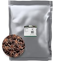 Organic Whole Star Anise 1lb - Dried Whole Star Anise Pods