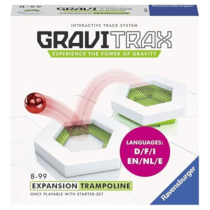 Ravensburger Gravitrax Trampoline Accessory - Marble Run & STEM Toy for Boys & Girls Age 8 & Up - Accessory for 2019 Toy of The Year Finalist Gravitrax