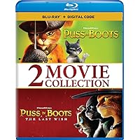 Puss in Boots 2-Movie Collection (Blu-Ray + DVD + Digital)
