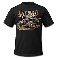Men's Hot Rod 3 Custom Culture Car T-Shirt