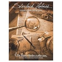 Sherlock Holmes Consulting Detective - The Thames Murders & Other Cases Board Game - Captivating Mystery Game for Kids & Adults, Ages 14+, 1-8 Players, 90 Min Playtime, Made by Space Cowboys