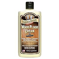 PARKER & BAILEY WOOD FLOOR CREAM – Use on Hardwood, Laminated or Faux Finished Floors. Shine Restorer Protector, Surface Cleaner House Cleaning Supplies Home Improvement, Natural Look, Cuts Grease