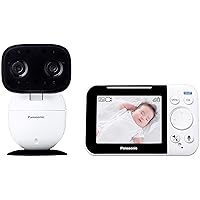 [Mothers Selection Grand Prize] Panasonic Baby Monitor, Smart@Home, No WiFI Settings Required KX-HC705-W