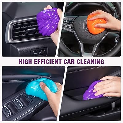  bedee Cleaning Gel for Car, 3 Packs Cleaning Putty Car