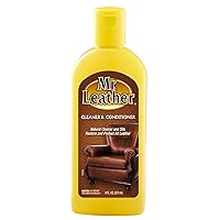 Cleaner and Conditioner – Enriched Leather Conditioner – Leather Protector Liquid to Shine & Protect – Leather Cleaner for Car Interior, Furniture & More (8 oz)