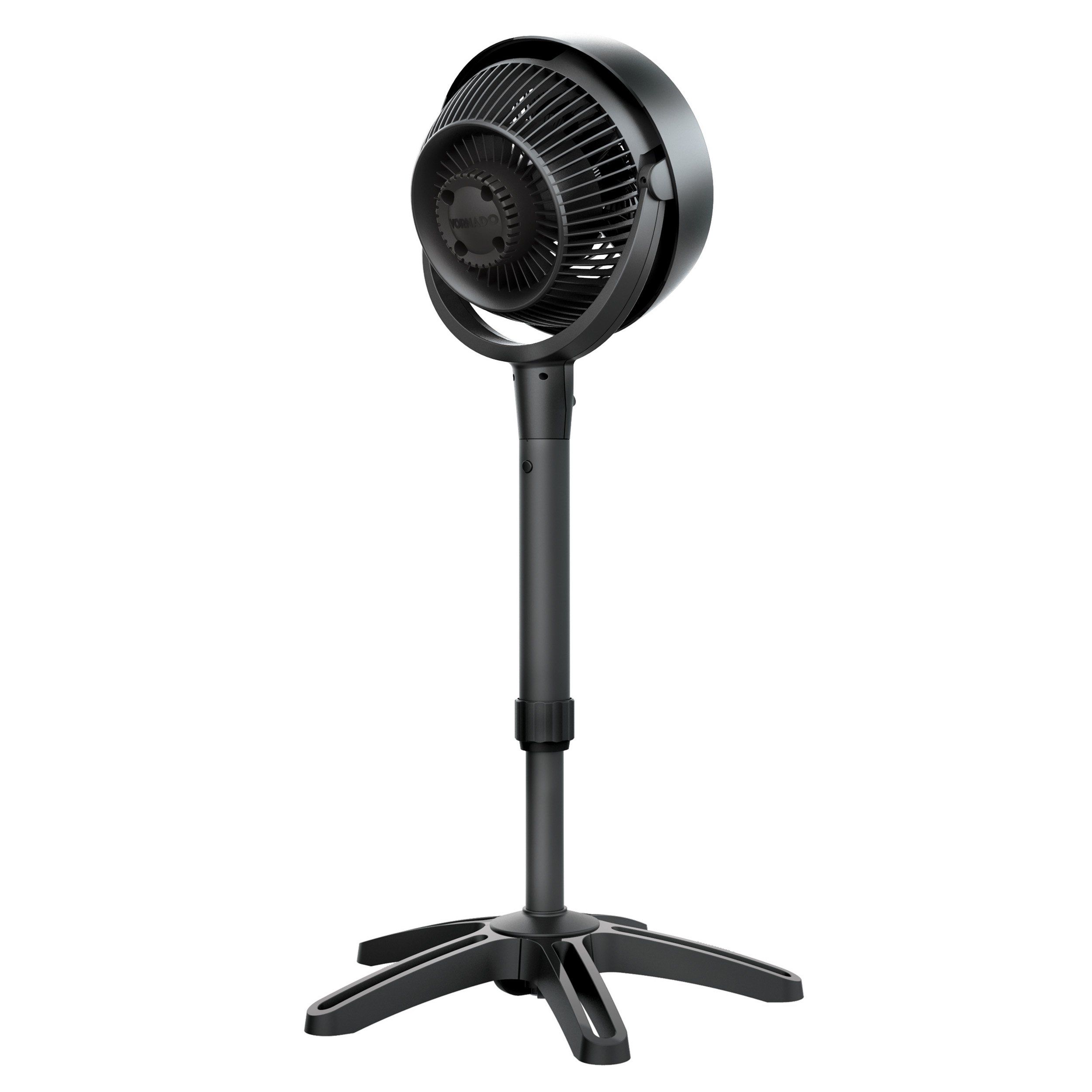 Vornado 683 Medium Pedestal Whole Room Air Circulator Fan, 3 Speed Control, Adjustable Standing Height, 32 to 38 Inches, Black