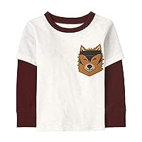 The Children's Place Baby Boys and Toddler Boys Long Sleeve Fashion Tops
