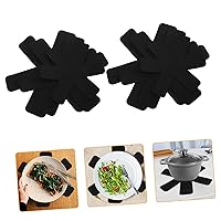 BESTOYARD 15pcs Non-Woven Fabric Stacking pan Protectors - mat Insulation Pads to Stack placemats Felt pad pan dividers for Stacking Dining Table Separator pad
