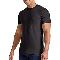 Hanes Originals Crewneck T-Shirt, 100% Cotton Pocket Tees for Men
