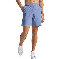 Hanes Mens Originals Tri-Blend Shorts, Lightweight Pull-On Jersey Shorts With Pockets