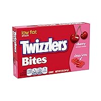 TWIZZLERS Bites Cherry Candy Boxes, 5 oz (12 Count)