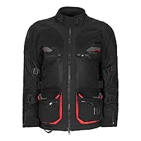 Tourmaster Women's Ridgecrest Jacket - Breathable, Mesh Adventure Touring Motorcycle Jacket with CE-Approved Armor and Multiple Pockets for All-Weather Protection