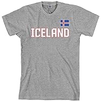 Threadrock Men's Iceland National Pride T-Shirt