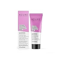 Acure Revived Radiance Overnight Mask, for Fine Lines, Wrinkles & to Restore Overall Radiance to Tired Lackluster Skin, 1.7 Fl Oz