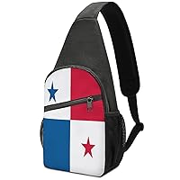 Flag of Panama Sling Bag Travel Daypack Crossbody Shoulder Backpack for Hiking Cycling