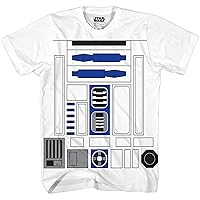 Mighty Fine I Am R2D2 Costume Adult T-Shirt - White (XX-Large)