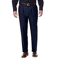 HAGGAR Premium Stretch Suit Pant Pleated Front