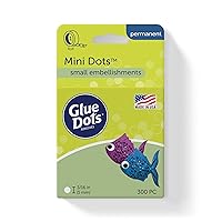 Glue Dots, Mini Dots, Double-Sided, 3/16
