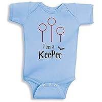 I'm A Keeper Funny Baby Wizard Outfit Cute Infant Shower Romper