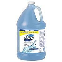 Dial Complete Spring Water Antibacterial Liquid Hand Soap, 128 Fl oz Refill Bottle (Pack of 1)