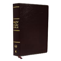 NKJV Study Bible, Premium Bonded Leather, Burgundy, Thumb Indexed, Comfort Print: The Complete Resource for Studying God’s Word NKJV Study Bible, Premium Bonded Leather, Burgundy, Thumb Indexed, Comfort Print: The Complete Resource for Studying God’s Word Bonded Leather