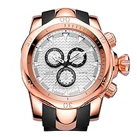 Silicone Bullet Casual Sport Watch Men 3D Big Face Quartz Watch Luxury Brand Military Watches CETLFM,A