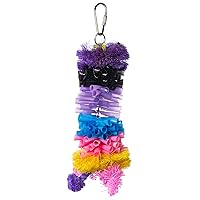 Pet Products Preen & Pacify Calypso Creations Straw Stacker Bird Toy 62634