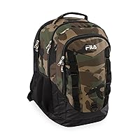 Fila Deacon 6 XXL Laptop Backpack, Black CAMO, One Size