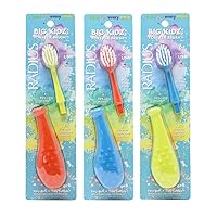 RADIUS Big Kidz Forever Brush with Replaceable Head Toothbrush for Children, 6 Years and Up, BPA Free ADA Accepted for Growing Teeth and Gums - Right and Left Handed, Extra Soft