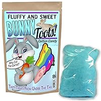 Bunny Toots Cotton Candy - Fun Cotton Candy - Funny Easter Basket - Stocking Stuffers - Bunny Toots - Easter Cotton Candy for Kids