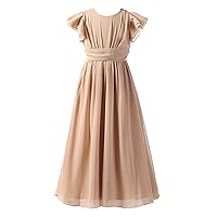 Flower Girl's Dress Prom Party Bridesmaid Dress Long