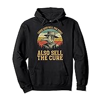 Those Who Sell The Panic Also Sell The Cure Anti Government Pullover Hoodie