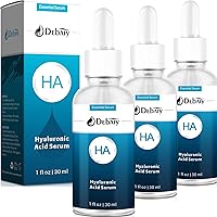 3 Pack Hyaluronic Acid Serum for Face Refreshing Moisturize Anti Aging Serum (1Fl.Oz/30ml)