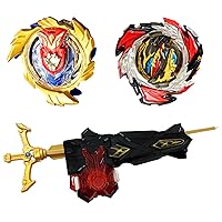 Infinity Nado Battling Top Burst Gyro Toy, Spinning Top w/ Sword Launcher,  Battle Game Set Toys for 5 6 7 8 9 10 Years Old Boys Girls, Gifts for Boys  Girls Kids - Blazing War Bear 