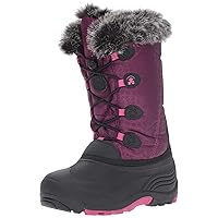 Kamik Unisex-Child Snowgypsy Snow Boot, Plum, 7 M US Big Kid