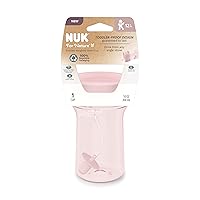 NUK for Nature™ Everlast Weighted Straw Cup – BPA Free, Spill Proof Sippy Cup