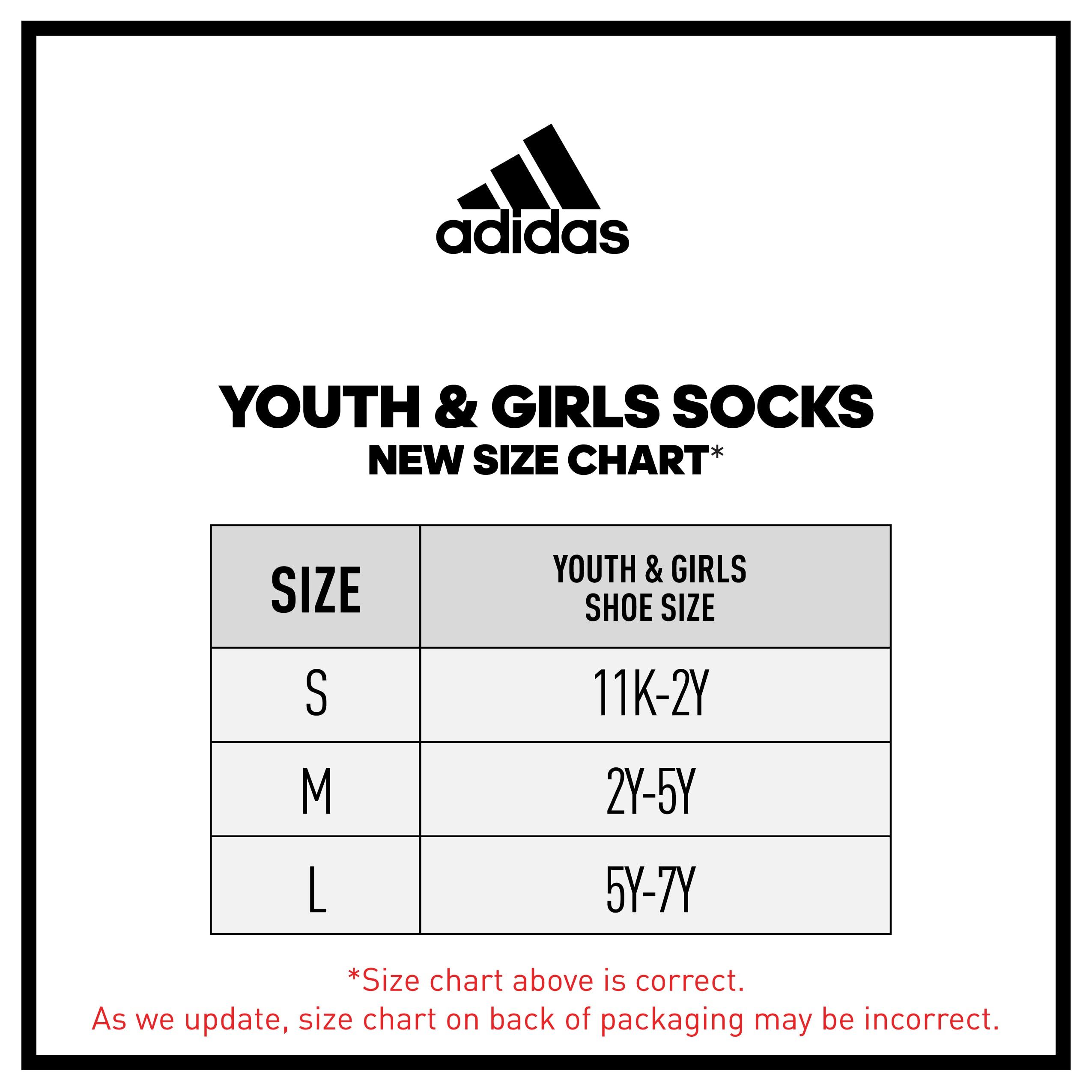 adidas Kids-Girl's Superlite Badge of Sport 3.0 No Show Socks (6-Pair)