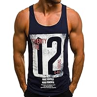 Mens Tank Top Undershirt Gym Bodybuilding Sleeveless Shirt Quick Dry Moisture Wicking Athletic Sports Breathable Tops