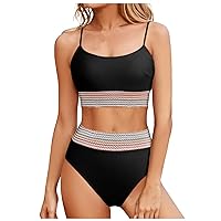 Swimsuits for Women Over 60 Plus Size Womens Bikini Top for Small Chest Bikini Top for Women Plus Size Crochet Bikini Tops for Women Teen Girls Swimsuits Size 14-16