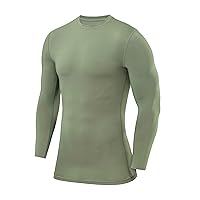 PowerLayer Men's and Boys' Compression Shirt with Crew Neck