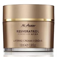 M. Asam Resveratrol Premium NT50 Lifting Face Cream – Anti-Aging Face Moisturizer concentrated Resveratrol & special lifting peptide to firm & smooth skin, 3.38 Fl Oz