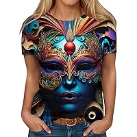 Christmas T Shirts Womens Long Sleeve Tee Shirt White Long Sleeve Shirts for Women Black Shirts for Women Y2K Shirts Black Tank Top Women Glitter Tops for Women Workout Shirts Turquoise 3XL