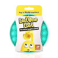FoxMind, Last One Lost, Tactile Logic Travel Game for Kids, Family, and Friends - Teal