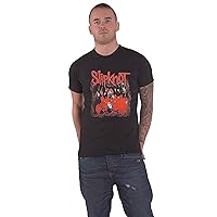 Slipknot Official T Shirt Paul Gray Band Logo Metal Mens Black Size XXXXL
