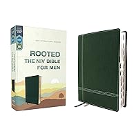 Rooted: The NIV Bible for Men, Leathersoft, Green, Thumb Indexed, Comfort Print Rooted: The NIV Bible for Men, Leathersoft, Green, Thumb Indexed, Comfort Print Imitation Leather