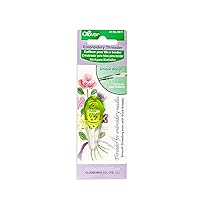 Clover 8611 Needle Threader for Embroidery Needles-Apple Green