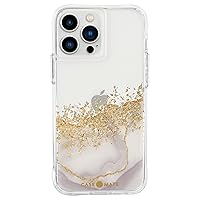 Case-Mate iPhone 13 Pro Max Case for Women [10ft Drop Protection] [Wireless Charging] Karat Marble Phone Case for iPhone 13 Pro Max - Luxury Bling Glitter iPhone Case - Shock Absorbing, Anti Scratch